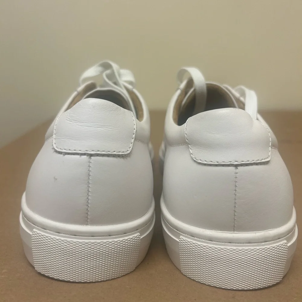 New Republic Men's White leather Sneakers - Picture 3 of 6